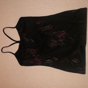 Floral Lululemon Power Y Tank